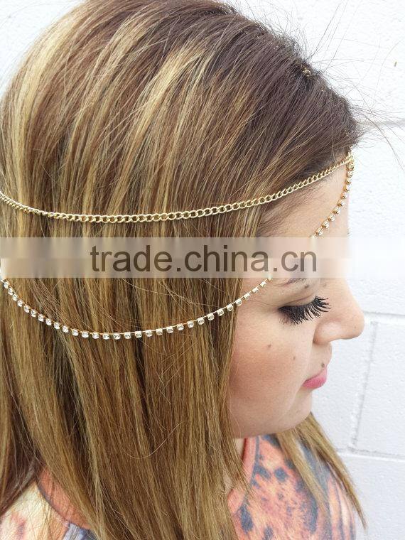 2015 Women fashion jewelry head pieces head jewelry ornaments