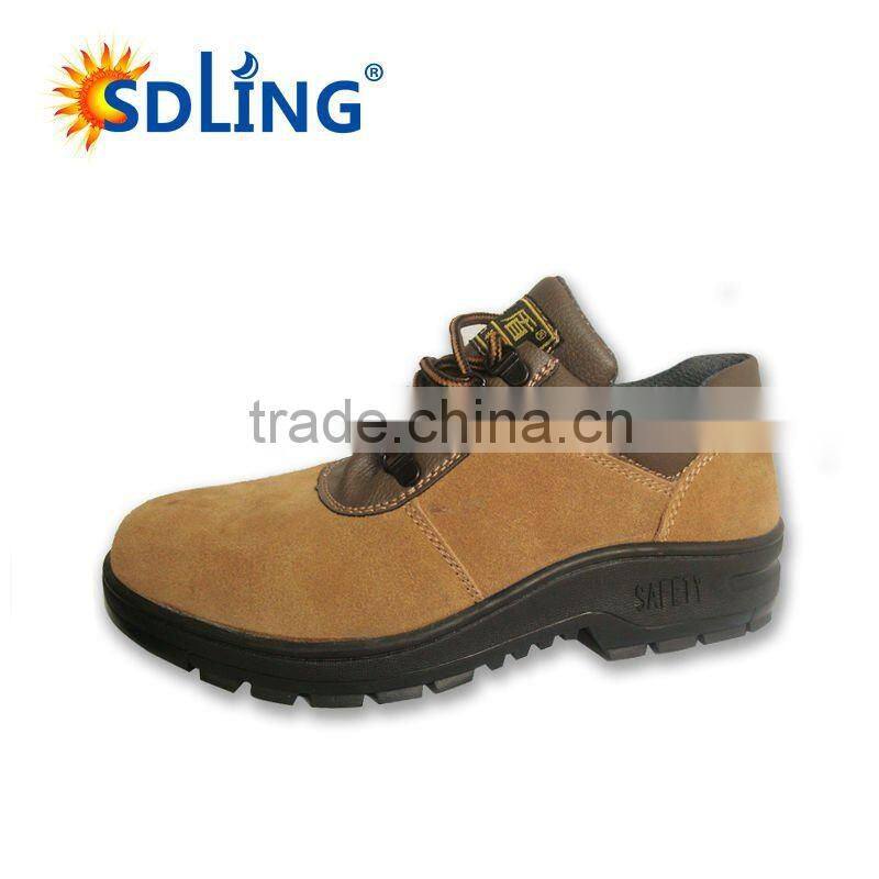 PU injected outsole safety protective shoes
