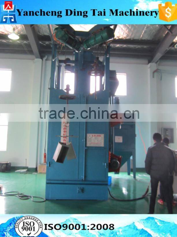 Steel structures hook shot blasting machine for rust removal/shot polishing machine for strengthening