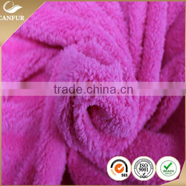 100% Polyester sherpa lining fabric