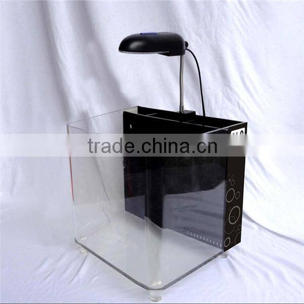 Wholesale new designed plastic fish tank, acrylic square fish tank