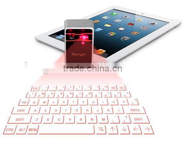 New Technology in 2016 Laser Projection Keyboard , Top Selling Bluetooth Virtual Laser Keyboard made in China factory