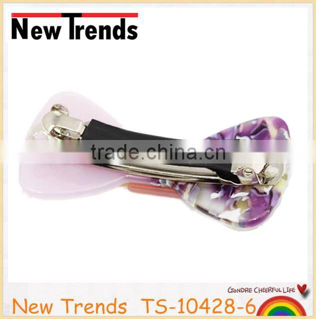New arrival magnetic tortoise bow hair tie hair clips