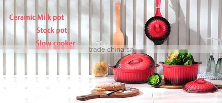 New product Industrial ceramic Soup Pot ceramic cooking pot Milk Pot