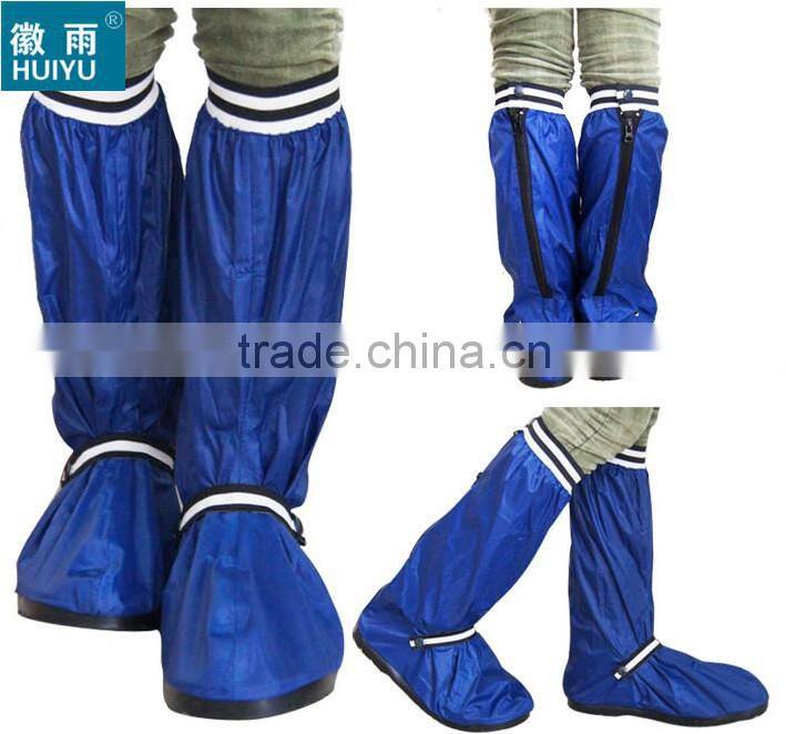 waterproof PU PVC coating reflective tape safety oxford fabric shoe for men for women worker safety shoes