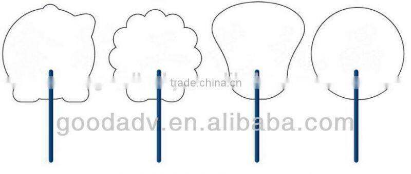 promotional most appropriate summer gifts cartoon cheap hand held folding fan