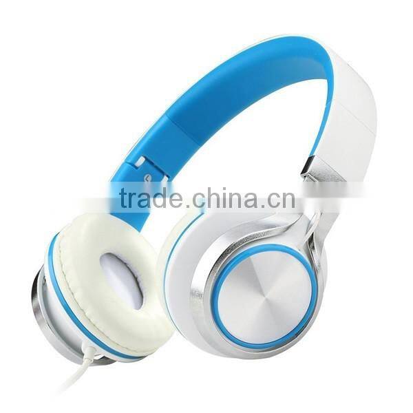 custom foldable wired mp3 headphones