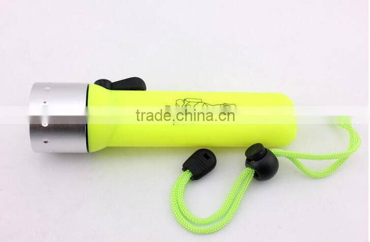 A-OK Underwater Diving 1600LM CREE XM-L T6 LED Flashlight Torch Lamp 60M Waterproof