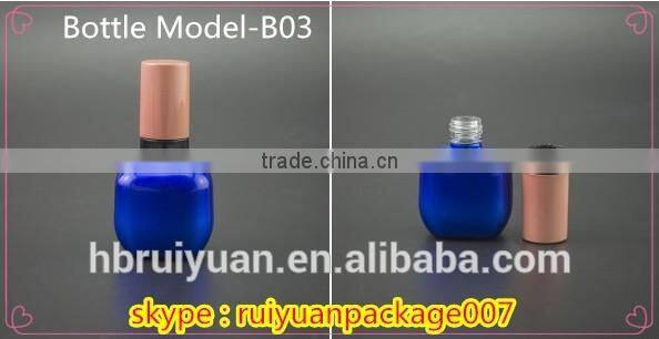 hot sale 13ml clear empty glass nail polish vial