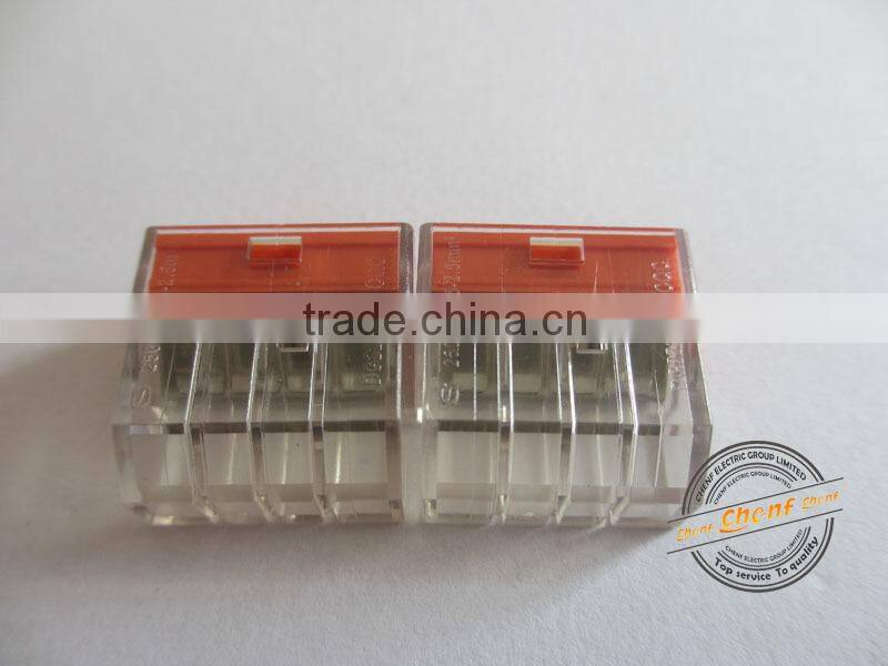 Newest Hot Sell 250v 4 Pin Push Wire Connectors (4 poles)