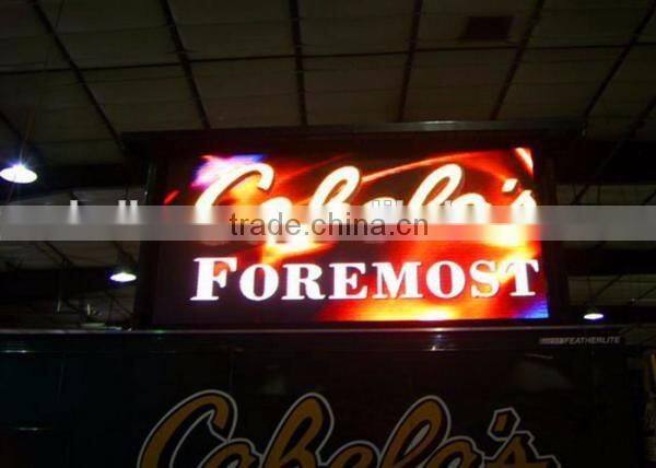 Outdoor LED Display Screen P16 Front Maintenance Static Scanning Full Color SMD