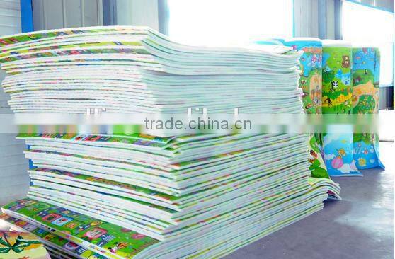 good supplier 1.26kg/pc foldable various colors PE+EPE foam+ PET aluminium film play mat