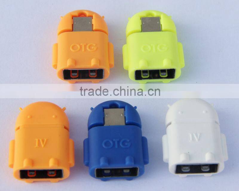 Android robot usb otg adapter