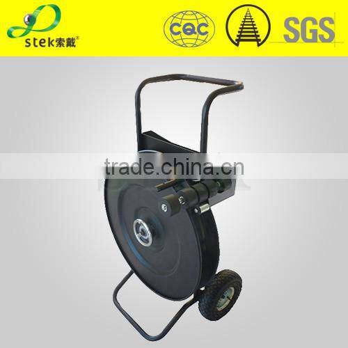 strapping dispenser, 203mm to 406mm core