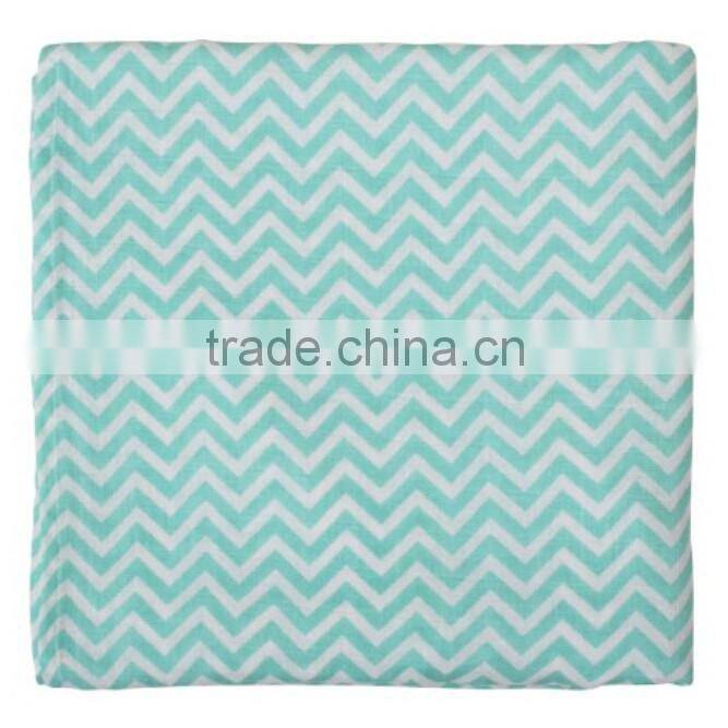 100% Cotton Premium Soft Baby Swaddle 47*47 Large Newborn Muslin Blanket