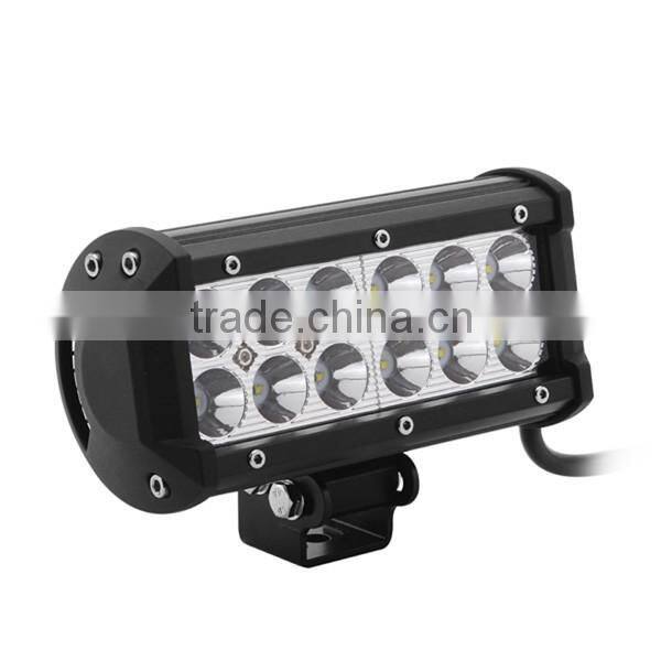 China factory 7inch 36W Offroad LED Light Bar, Flood/Spot Beam 4X4 Offroad Lamp