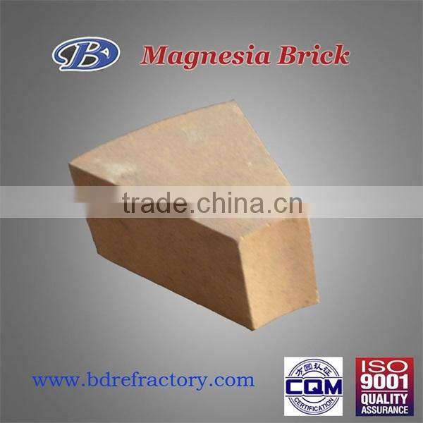 High Quality Fired Magnesia Converter Bricks for Sale in China
