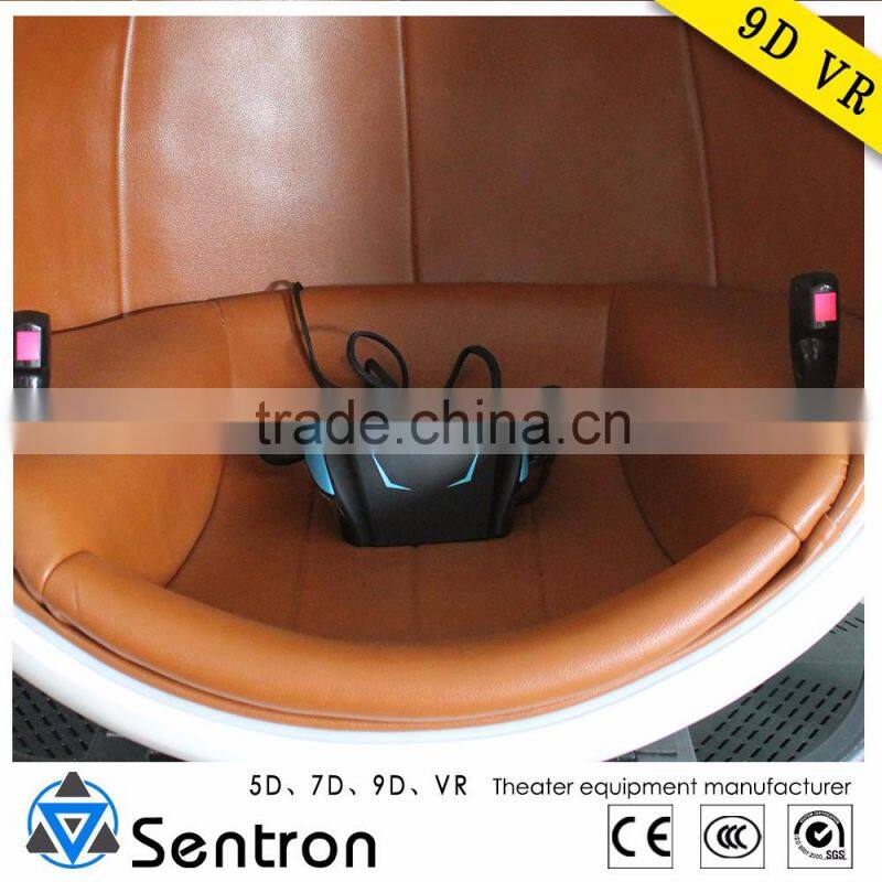 Sentron 9d egg vr cinema seats, virtual reality cinema seats