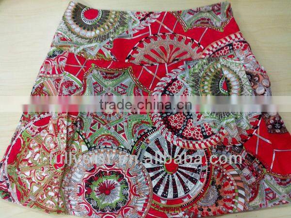 Women's miniskirt of Europe type style