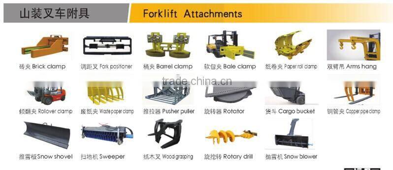 2015 New Terrian Forklift C6000 with 6000kg rated capacity
