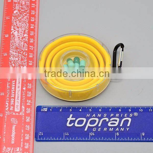 Portable Plastic Lid Collapsible Silicone Cup Cheap On Sale