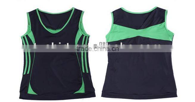 Polyester Spandex Ladies Running Wear Running Suits for Summer
