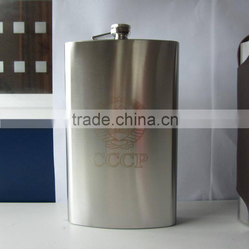 Hot sale 64oz stainless steel hip flask