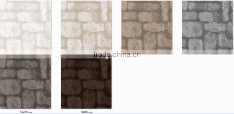 Guangzhou Myhome BFF58204 Decorative Wallpaper, Vinyl wallpaper, 280g Brick Wallpaper for Home Decor