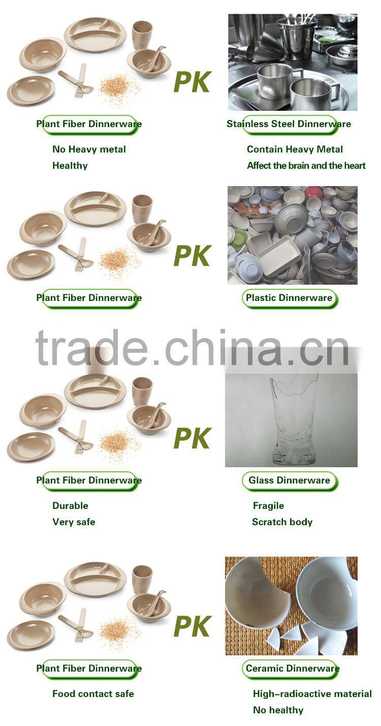 food safe natural eco-friendly rice husk bamboo chopping board