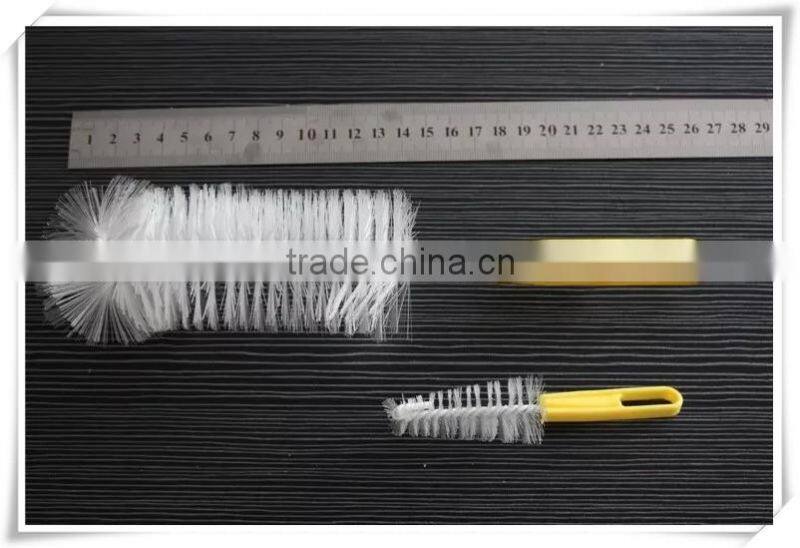 Free sample bottle cleaning brush with plastic handle bb011