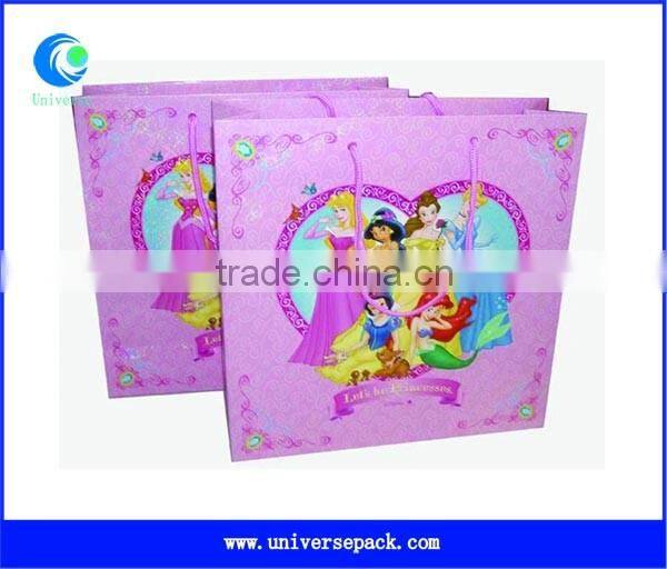 Tote Painted Bag Paper Packing Bags With Nice Look Export Customized Products