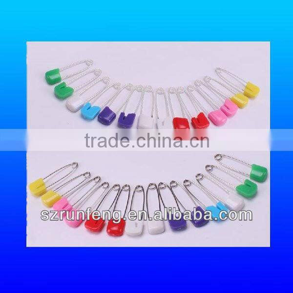 High Grade colored Plastic Safety Pins