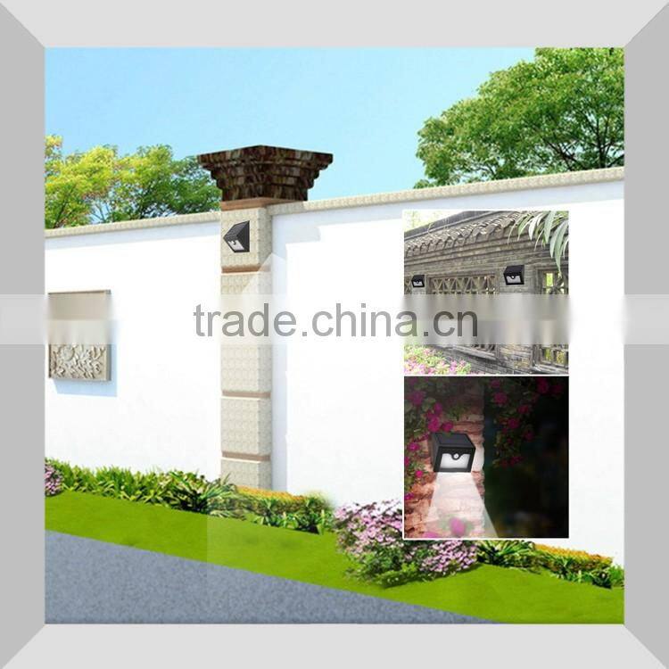 Unique but practical out door Waterproof Solar Powered Security Light, 16 LEDs Solar Motion Sensor Light