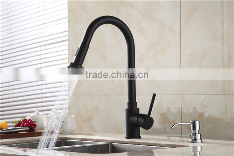 Wholesale black kitchen faucet