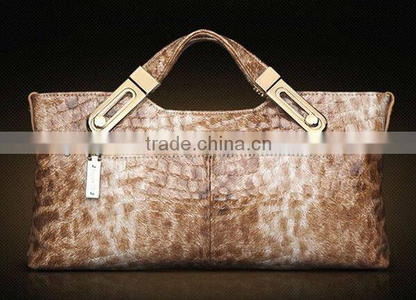 New design Crocodile bags thailand chain shoulder handbags for women