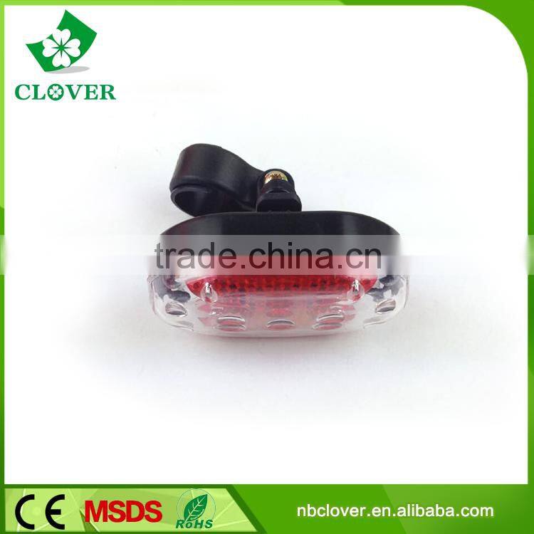 wholesale plastic rear light 9 LED bicycle laser light