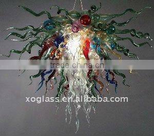 glass art chandelier xo 2011706 blown glass chandelier crystal chandelier
