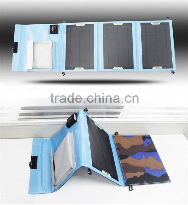 Foldable Portable OEM solar charger for mobile phone