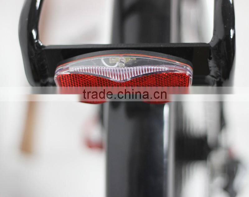 5) Aluminum alloy 6061 frame mechanical disc brake 26 inch 24 speeds hydraulic fork city bike with KENDA tyres