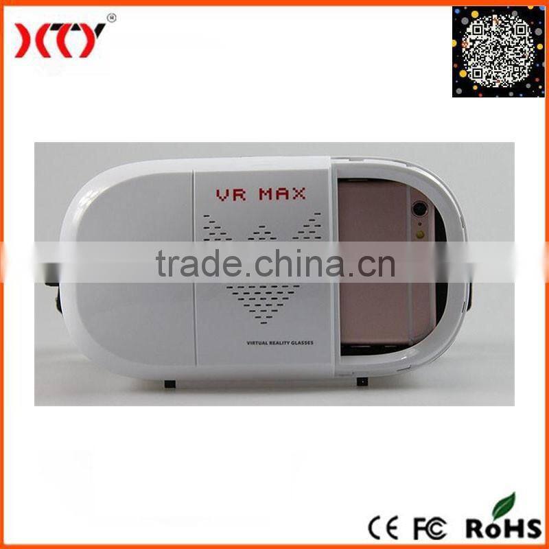VR Max 3D Virtual Reality glasses for iPhone and Android smart phones