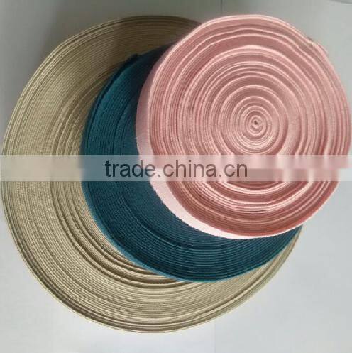 Eco-Friendly nylon spandex strap soft elastic belt webbing