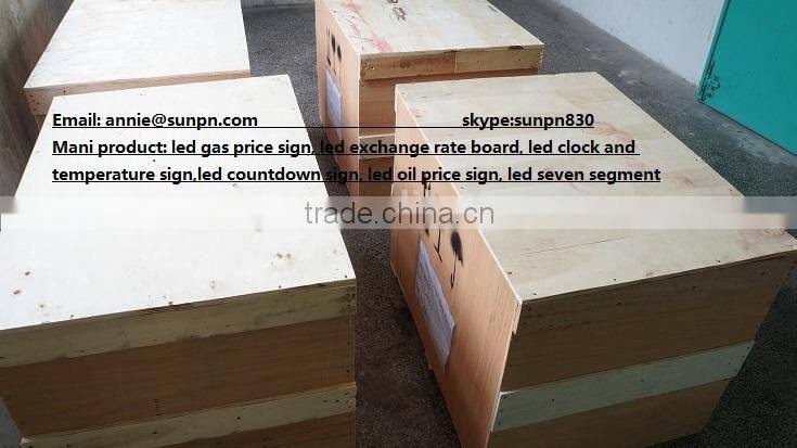 USA LED TIME and Temperature sign good quality