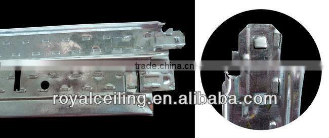T24mm Lock galvanized ceiling grid (Royal-1 lock)