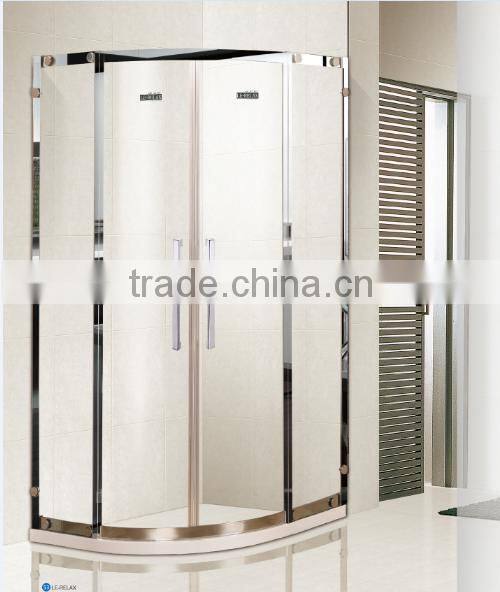with frame design sliding shower screen with CE certification