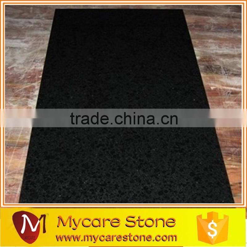 Competitive Black galaxy floor tile 12''x12'' polished