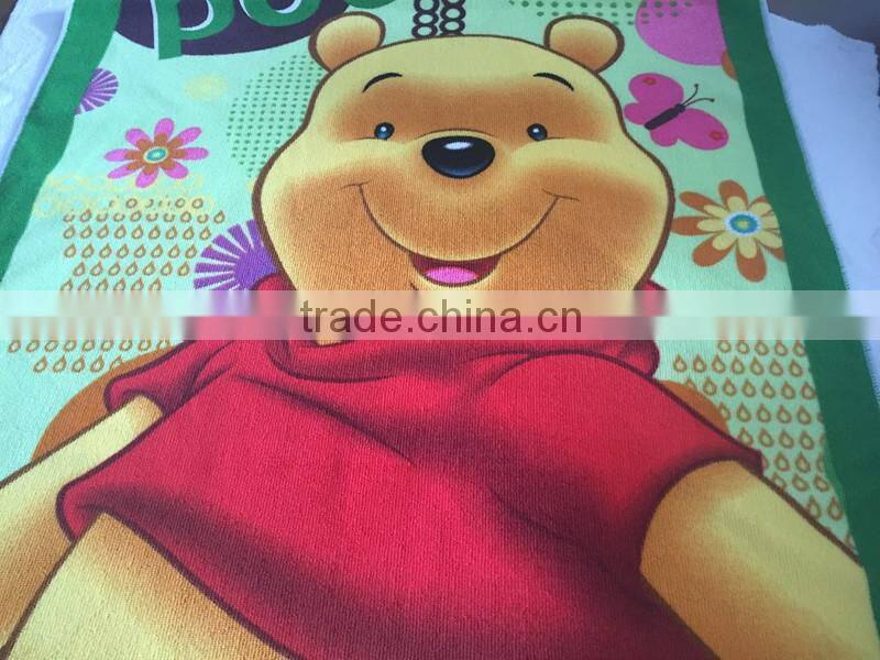 Cartoon microfiber bath/ beach towel