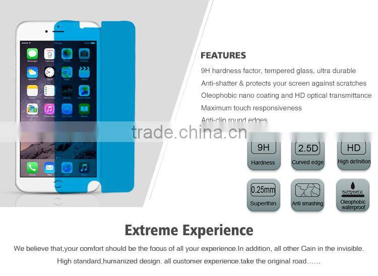Professional Manufacture 0.3 mm Amazing Anti-Shock Soft Nanometer Screen Protector Film For iPhone 6/6P