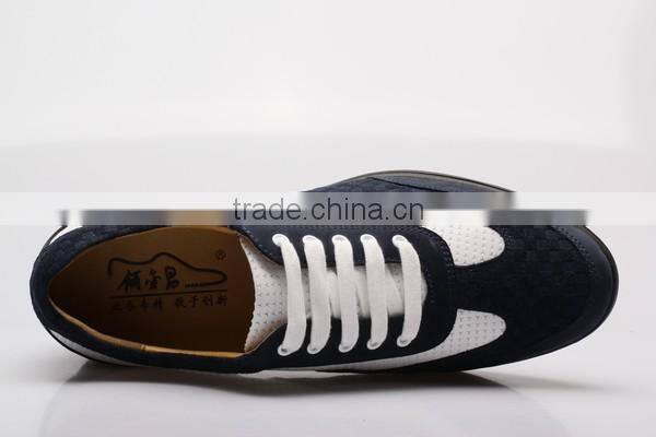 invisible high top heels casual shoes for men