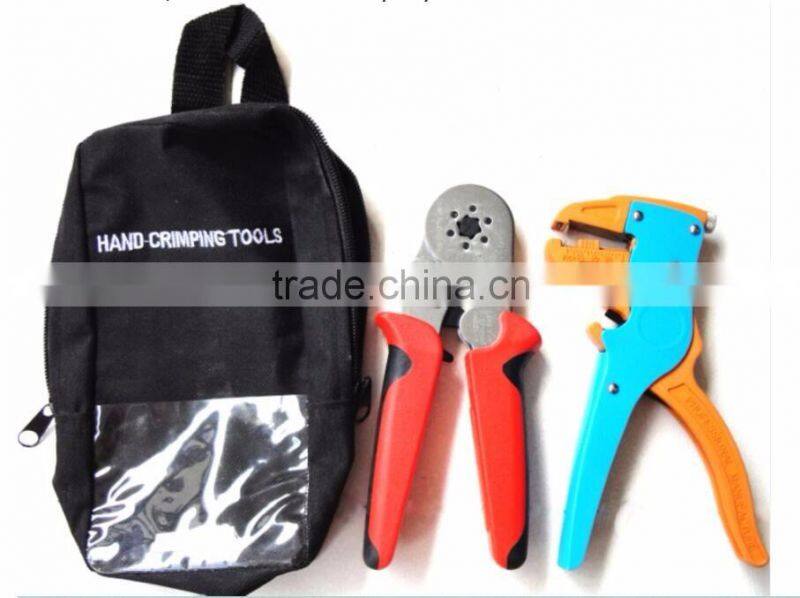 LSD good quiltyC86-6-7DU tool bag with 0.25-6mm2 wire end ferrules crimping tool and automatic wire stripper
