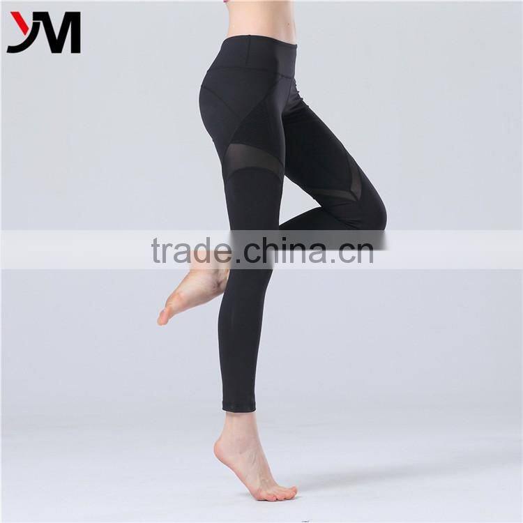 yoga pants 2016 Dry fit breathable nylon spandex yoga pants leggings